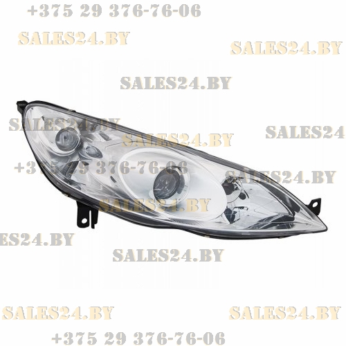 Фара передняя правая с электрокорректором PEUGEOT 407 2004-2008 | DEPO / Тайвань
