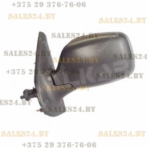 Зеркало в сборе левое механическая регулировка, асферическое RENAULT KANGOO 2003-2007 | PATRON / Китай