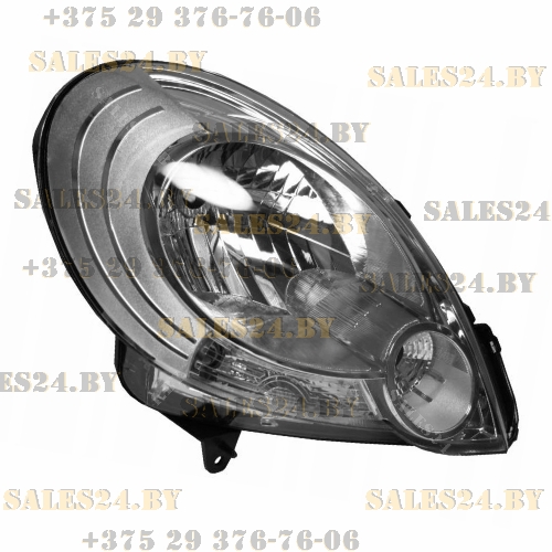 Фара передняя правая с электрокорректором RENAULT KANGOO 2008-2013 | TYC / Тайвань