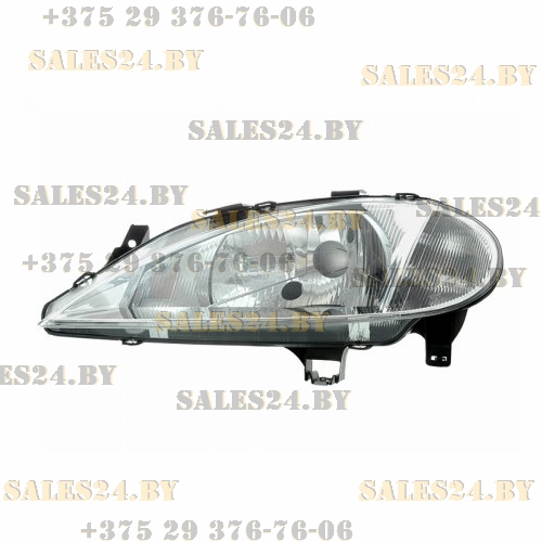 Фара передняя левая с электрокорректором SINGLE RENAULT MEGANE 1999-2002 | DEPO / Тайвань
