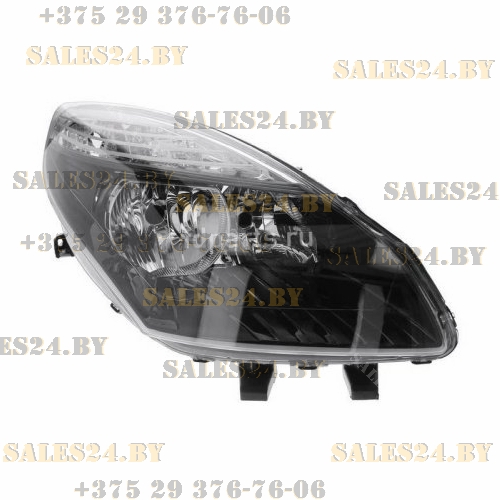 Фара передняя правая без моторчика RENAULT SCENIC 2009-2012 | TYC / Тайвань