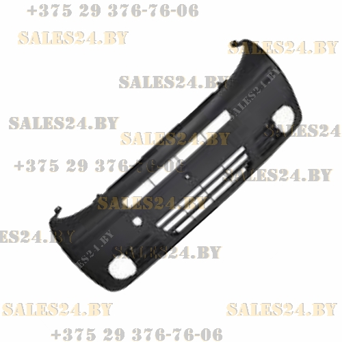 Бампер передний с отв. под противотуманки RENAULT TRAFIC / NISSAN PRIMASTAR 2001-2006 | EUROBUMP / Турция