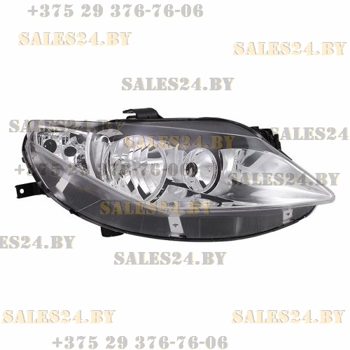 Фара передняя правая TWIN R хром без мотора SEAT IBIZA 2008-2012 | TYC / Тайвань 2 Фара передняя правая TWIN R хром без мотора SEAT IBIZA 2008-2012 | TYC / Тайвань 1