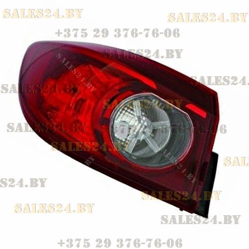Фонарь задний наружный левый (ЕВРОПА СЕДАН) MAZDA 3 BM 2013-2016 | TYC / Тайвань