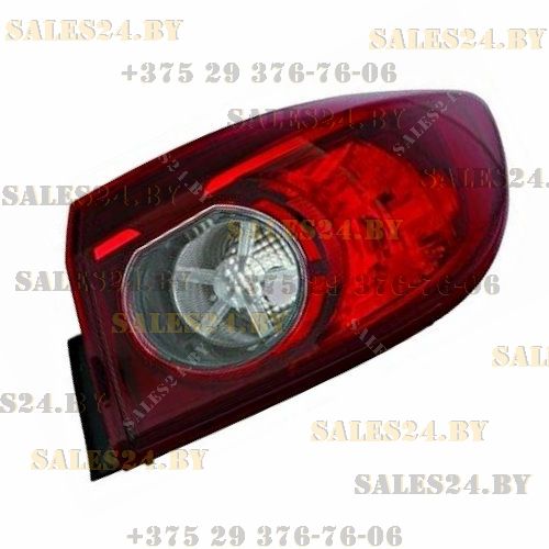 Фонарь задний наружный правый (ЕВРОПА СЕДАН) MAZDA 3 BM 2013-2016 | TYC / Тайвань