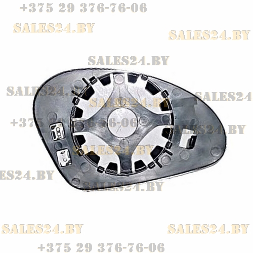 Зеркальный элемент левый асферический с подогревом SEAT ALTEA 2004-2009 / SEAT TOLEDO 2004-2009 / SEAT LEON 2005-2009 | PATRON / Китай