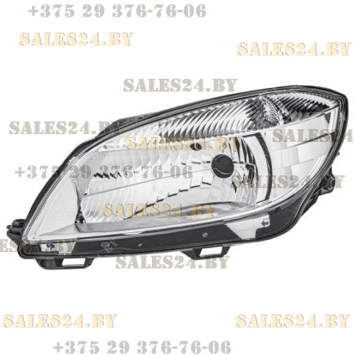 Фара передняя левая SKODA FABIA 2010-2014 / SKODA ROOMSTER 2010-2015 | HELLA / Германия