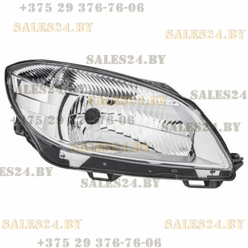 Фара передняя правая SKODA FABIA 2010-2014 / SKODA ROOMSTER 2010-2015 | HELLA / Германия