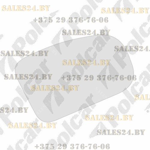 Стекло зеркала правое MAZDA 626 (GE) 1992-1996 | POLCAR / Польша