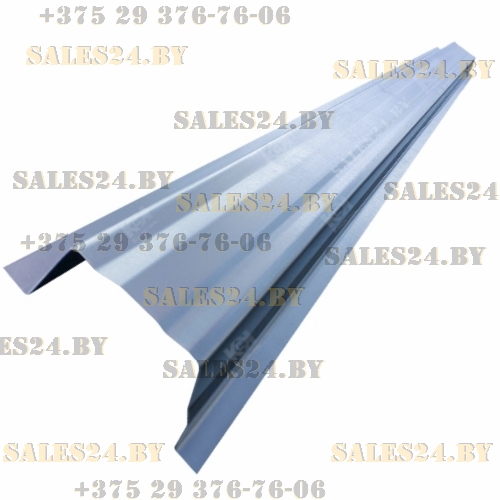 Порог (1,0 мм, ОЦИНК) правый (полный профиль, до резинки) SUBARU LEGACY 2004-2009 | Кузовсталь / Беларусь