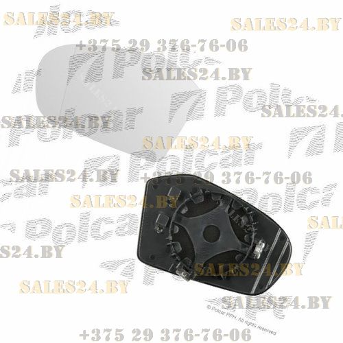 Зеркальный элемент левый асферич., с обогревом MERCEDES B W245 2005-2008 / MERCEDES A W169 2004-2008 | POLCAR / Польша 2 Зеркальный элемент левый асферич., с обогревом MERCEDES B W245 2005-2008 / MERCEDES A W169 2004-2008 | POLCAR / Польша 1