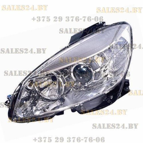 Фара передняя с электрокорректором левая MERCEDES C W204 2007-2010 | TYC / Тайвань 2 Фара передняя с электрокорректором левая MERCEDES C W204 2007-2010 | TYC / Тайвань 1