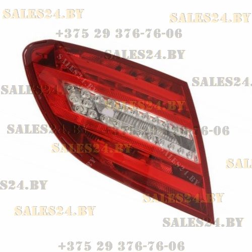 Фонарь задний LED левый (СЕДАН) MERCEDES C W204 2011-2014 | DEPO / Тайвань
