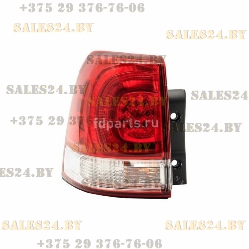 Фонарь задний наружный левый TOYOTA LAND CRUISER 200 2007-2012 | DEPO / Тайвань
