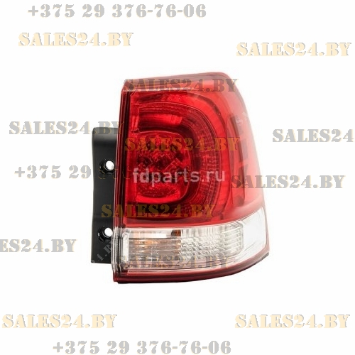 Фонарь задний наружный правый TOYOTA LAND CRUISER 200 2007-2012 | DEPO / Тайвань