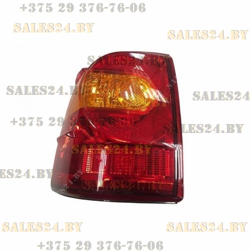 Фонарь задний левый внешний с LED с кронштейном TOYOTA LAND CRUISER 200 2012-2015 | DEPO / Тайвань