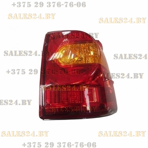 Фонарь задний правый внешний с ДИОД с кронштейном TOYOTA LAND CRUISER 200 2012-2015 | DEPO / Тайвань