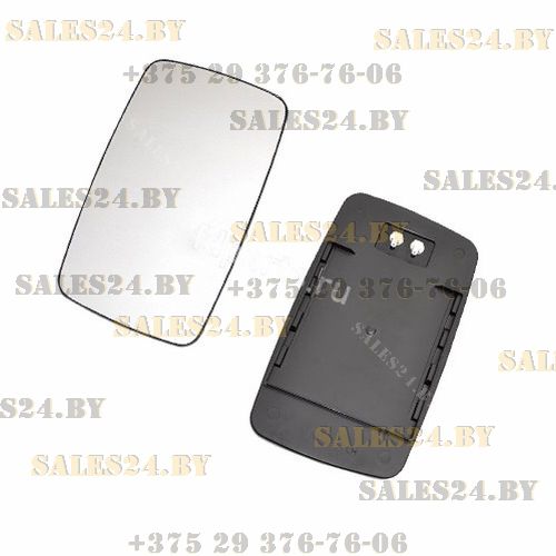 Стекло левого зеркала с подогревом (выпуклое) MERCEDES SPRINTER 901-904 / VW LT 28-35 1995-2006 | Polcar / Польша