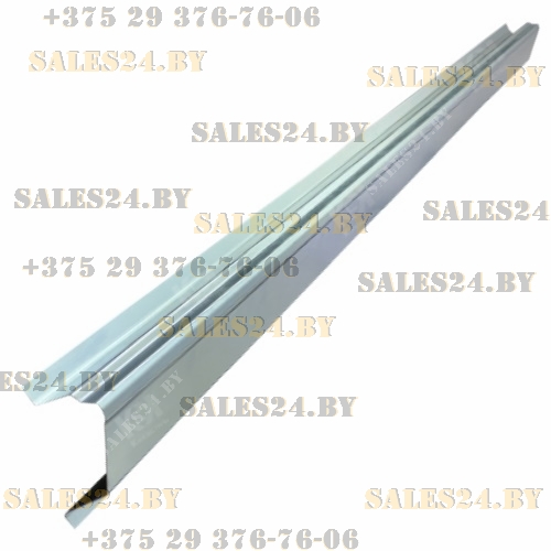 Порог (1,0 мм, ОЦИНК) правый (полный профиль, до резинки) VOLVO 740-760 1983-1992 | Кузовсталь / Беларусь
