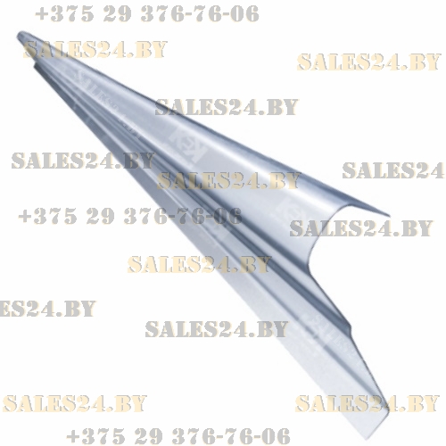 Порог (0,8 мм, ОЦИНК) левый VOLVO S60 2000-2009 | Кузовсталь / Беларусь
