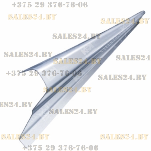 Порог (1,0 мм, ОЦИНК) правый VOLVO S60 2000-2009 | Кузовсталь / Беларусь