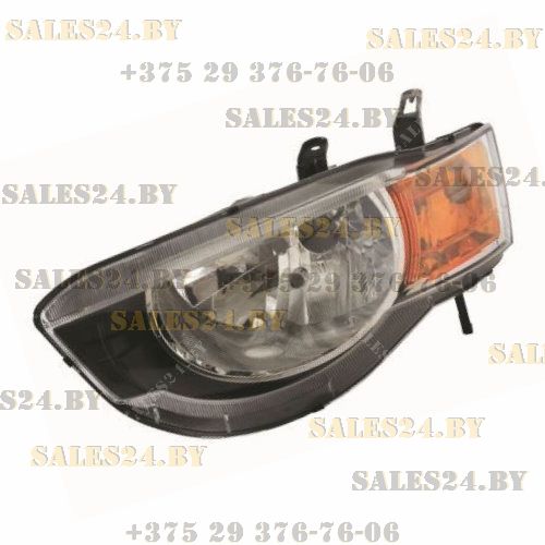 Фара передняя левая под электрокорректор MITSUBISHI COLT 2008-2011 | DEPO / Тайвань