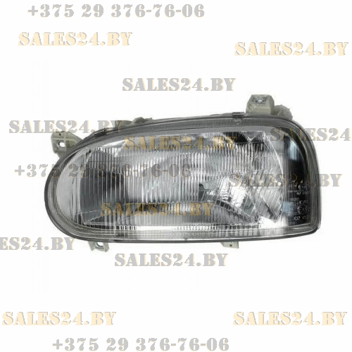Фара передняя Golf одна лампочка 92-97 правая DJ AUTO TAIWAN VW GOLF III 1991-2000/VENTO 08/1991-07/1997 | DJ-AUTO / Тайвань