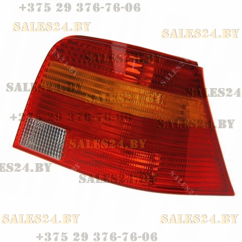 Фонарь задний правый (желтый указатель) (ХЭТЧБЭК) VW GOLF 4 1997-2005 | TYC / Тайвань