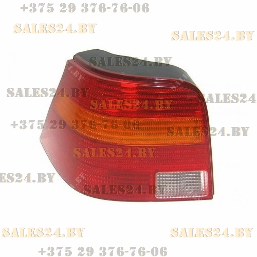 Фонарь задний левый (желтый указатель) (ХЭТЧБЭК) VW GOLF 4 1997-2005 | DEPO / Тайвань