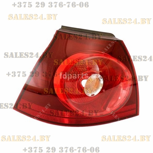 Фонарь задний наружный левый (ХЭТЧБЭК) VW GOLF 5 2003-2008 | DEPO / Тайвань