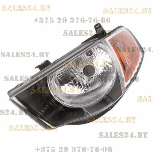 Фара передняя электрорегулировка желтый поворот левая MITSUBISHI L200 2005-2015 | DEPO / Тайвань
