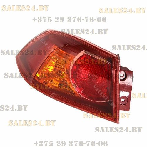 Фонарь задний красный обод наружный левый MITSUBISHI LANCER 10 CY 2008-2011 | AVG / Чехия - Тайвань - Китай