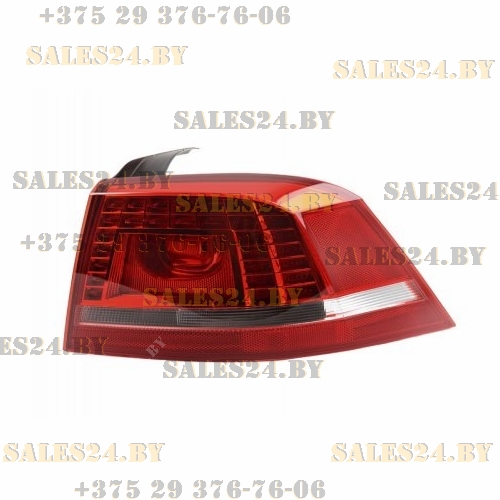 Фонарь задний правый наружный с LED (СЕДАН) VW PASSAT B7 2010-2015 | DEPO / Тайвань