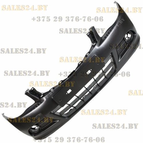 Бампер передний без отв. под омыватели фар NISSAN ALMERA G15 2012-2018 | OEM / Оригинал