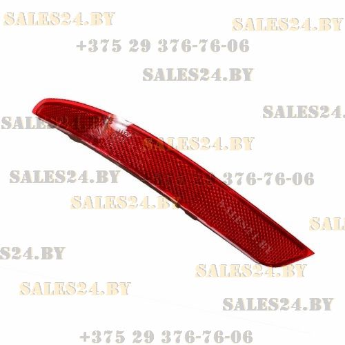 Катафот - светотражатель в бампер задний левый = 265658990D (РОССИЯ) NISSAN ALMERA G15 2012-2018 | AVG / Чехия - Тайвань - Китай