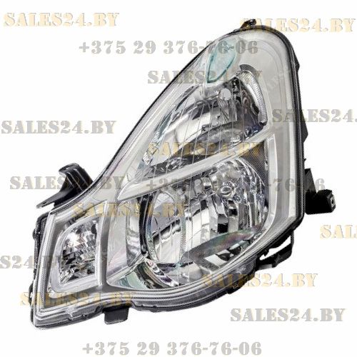 Фара передняя под электрокорректор левая (РОССИЯ) NISSAN ALMERA G15 2012-2018 | AVG / Чехия - Тайвань - Китай