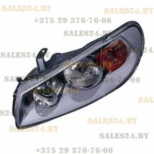 Фара передняя левая под электрокорректор серый отражатель NISSAN ALMERA N16 2002-2006 | DEPO / Тайвань