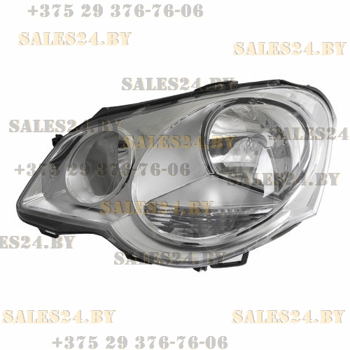 Фара передняя правая с электрокорректором (ХЭТЧБЭК) VW POLO 2005-2009 | TYC / Тайвань