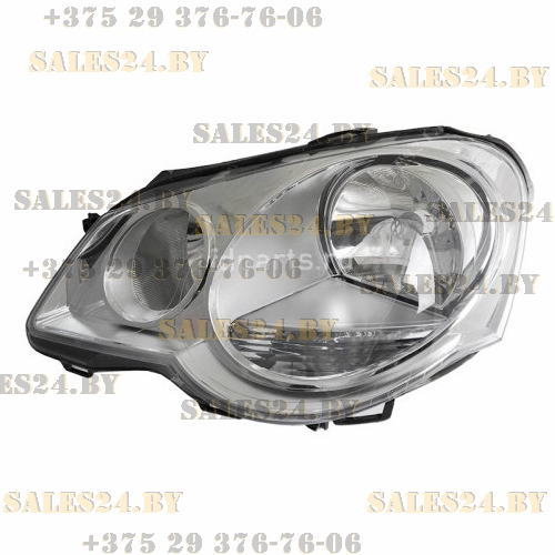 Фара передняя левая с электрокорректором VW POLO 2005-2009 | DEPO / Тайвань