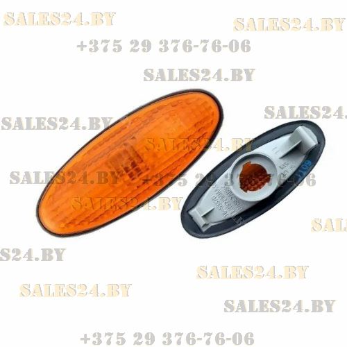 Указатель поворота боковой л=п жёлтый с патроном лампы Nissan Micra (1998-2000) (2000-2002) | POLCAR / Польша