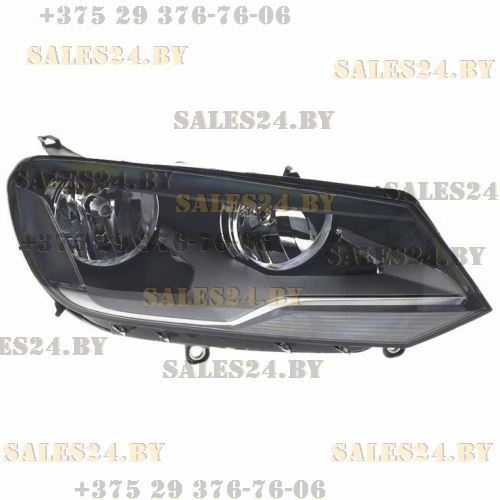 Фара передняя правая под электрокорректор (лампа: H7, H15, WY21W, W5W) VW TOUAREG 2010-2014 | DEPO / Тайвань