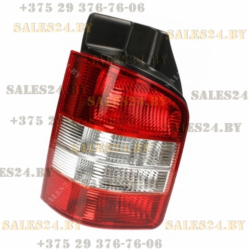 Фонарь задний левый (красно-белый) [ 2 дв - распашные ] VW TRANSPORTER T5 2003-2015 | TYC / Тайвань
