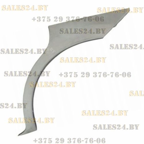 Ремкомплект крыла заднего зад лев. оцинкованная сталь Opel AGILA (H00), 07.00-01.08 | POLCAR / Польша