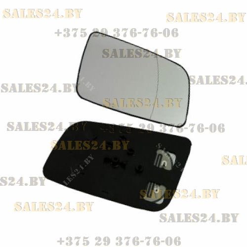 Стекло правого зеркала с подогревом Opel Astra G (1998-2003) | POLCAR / Польша