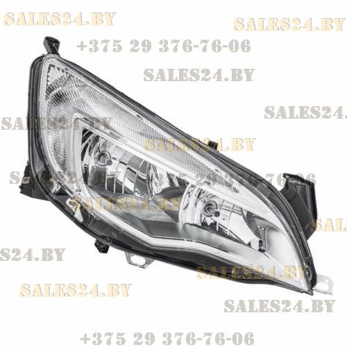 Фара передняя с электрокорректором светлый отражатель правая OPEL ASTRA J 2009-2012 | TYC / Тайвань