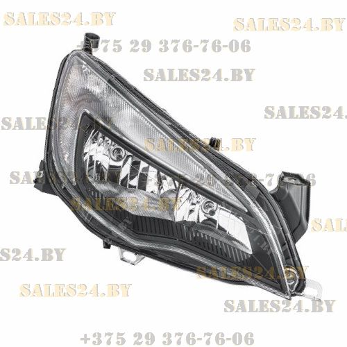 Фара передняя электрорегулировка + корректор черный отражатель LED левая OPEL ASTRA J 2012-2015 | TYC / Тайвань