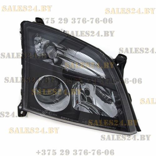 Фара электро/механическая черный отражатель 02-04 правая Depo OPEL VECTRA III (C) (04.2002-12.2008) | AVG / Чехия - Тайвань - Китай