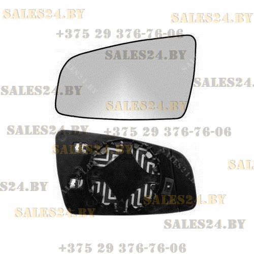 Зеркальный элемент левый OPEL ZAFIRA B (T98) 2005-2012 | POLCAR / Польша