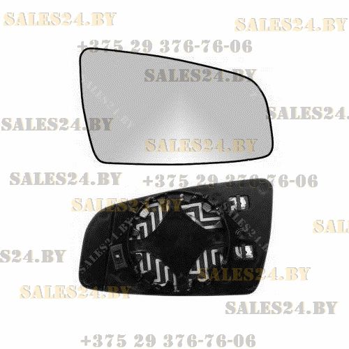 Зеркальный элемент правый OPEL ZAFIRA B (T98) 2005-2012 | POLCAR / Польша