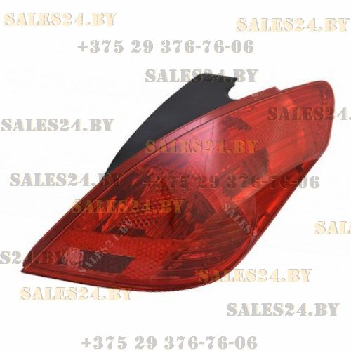 Фонарь задний правый (ХЭТЧБЭК) PEUGEOT 308 2007-2013 | OEM / Оригинал